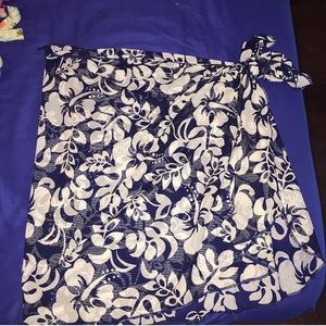 Beach skirt cover up