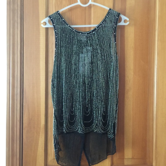 NWT Parker beaded top - Picture 2 of 6