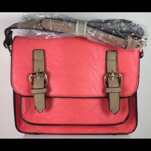 Crossbody Purse Simply Noelle Coral NWT