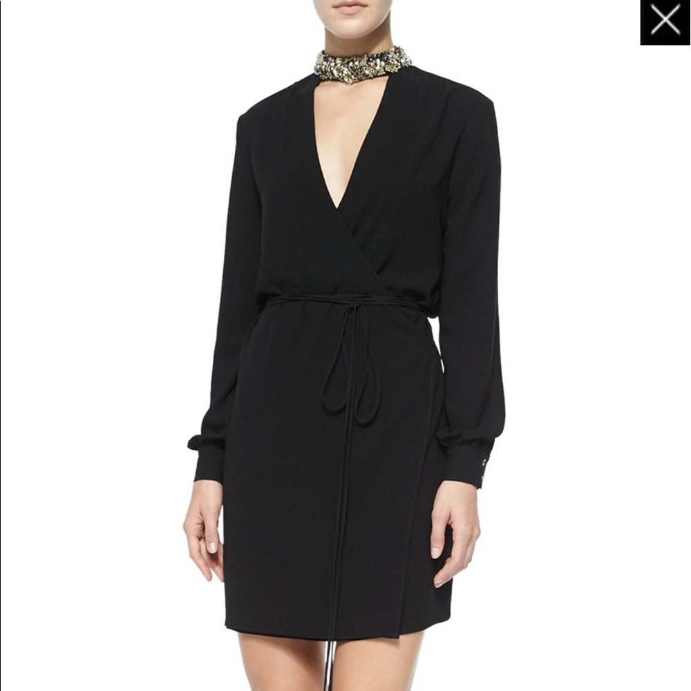 HH Haute Hippie embellished collar dress!