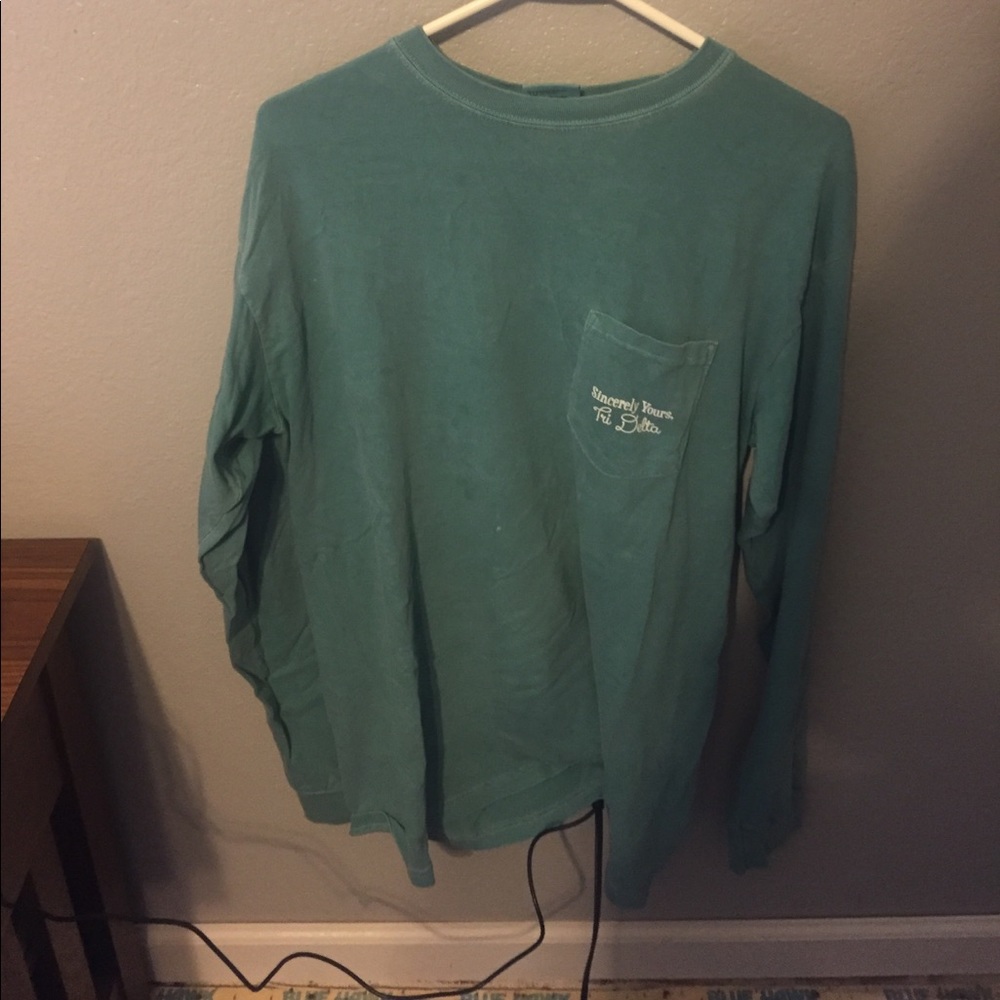 Teal St. Jude long sleeve T shirt