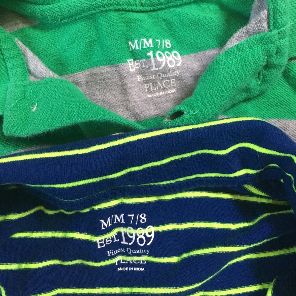 1989 Children's Place polos bundle - Picture 2 of 2