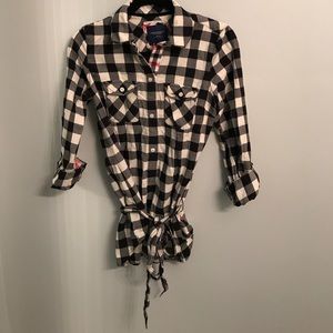 Buffalo check tunic