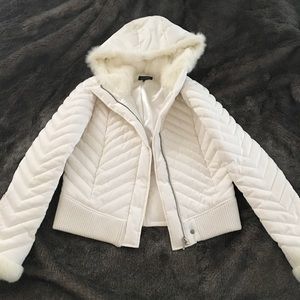 White Bebe jacket