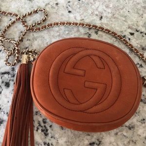 Authentic Gucci Soho Chain Crossbody Bag Dustbag