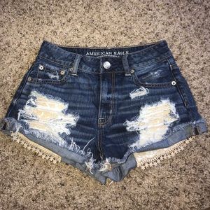 (Hi-Rise Festival) American Eagle Jean Shorts