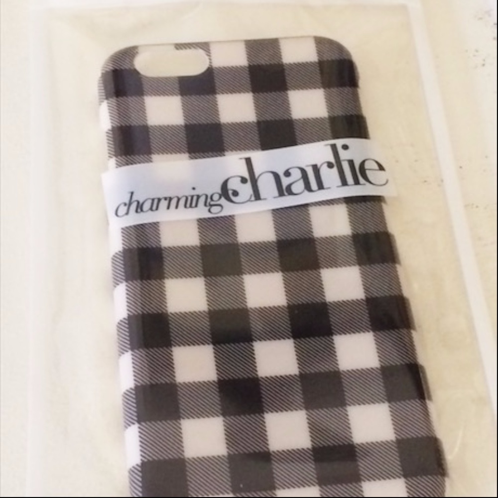 Black and White Buffalo Check NWT Case iPhone 6 - Picture 1 of 5