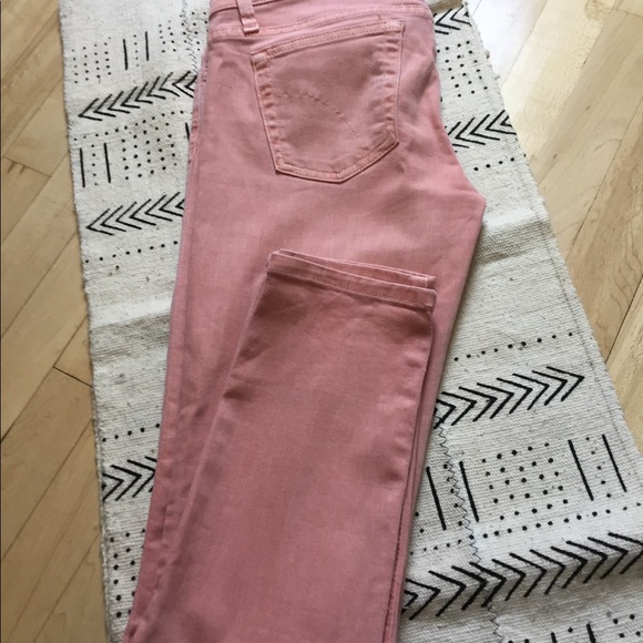 Joe's Jeans Denim - Joe's straight leg dusty pink jeans