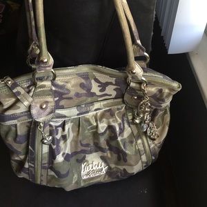 Kathy Van Zeeland Camo Purse