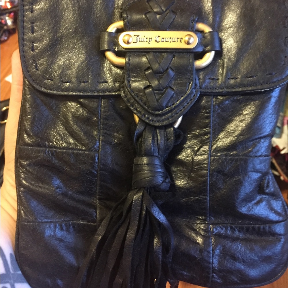 Juicy Couture Leather crossbody purse