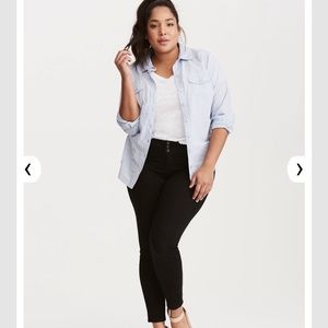 Torrid Black Wash Jeggings Size 20S