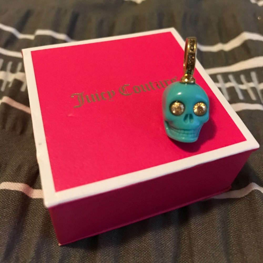 Juicy Couture Blue Skull Charm