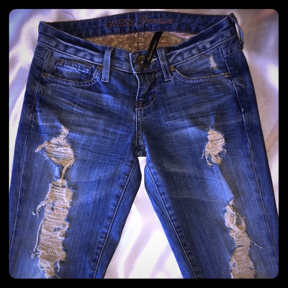 Guess premium Starlet straight leg stretch jeans