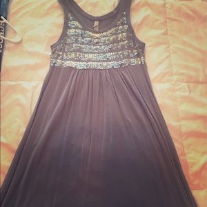 Xhilaration grey dress size xsmall target used