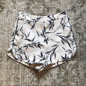 high waist fancy shorts