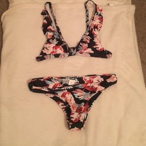 Floral Swimsuit.