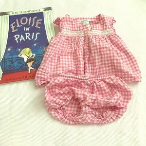 Ralph Lauren Pink Gingham Set with Bloomers