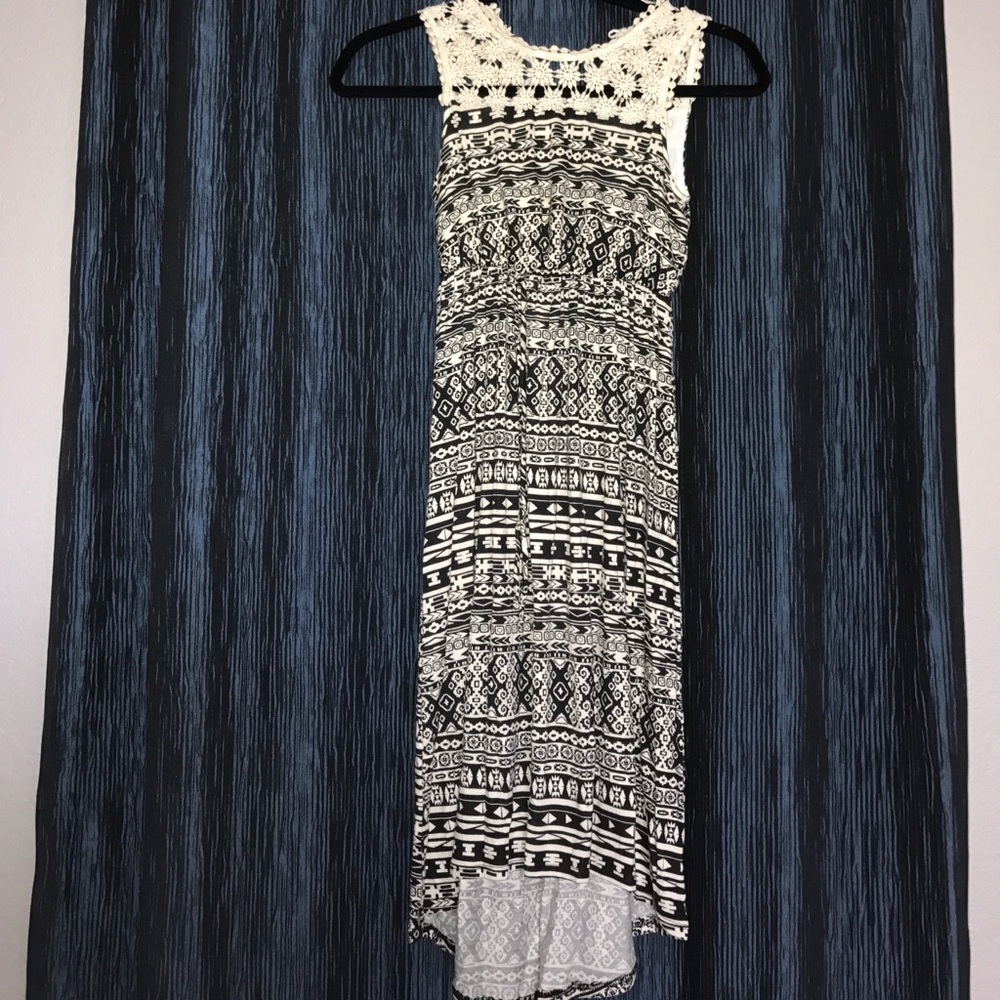 Kids high low dress