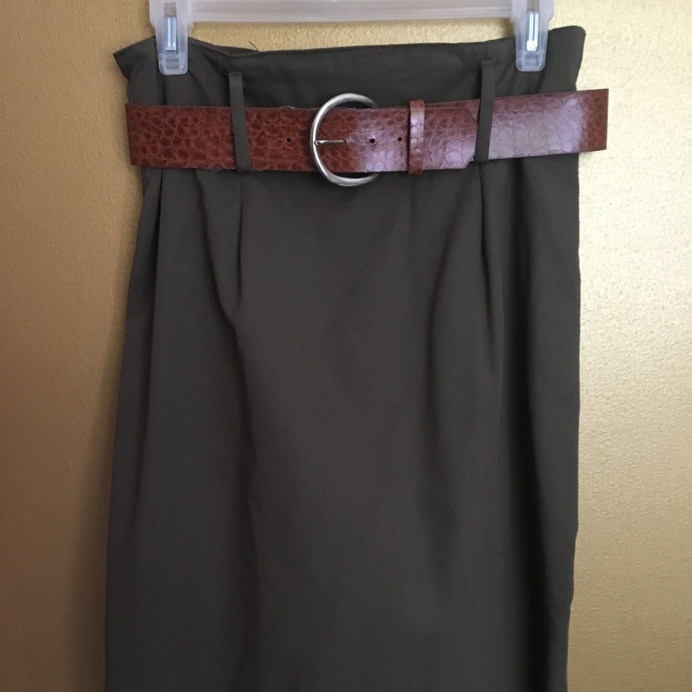 Vintage Safari Skirt