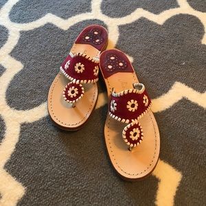 Jack Rogers Red Size 7.5