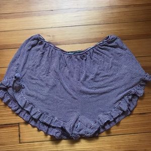 Brandy Melville striped vodi shorts