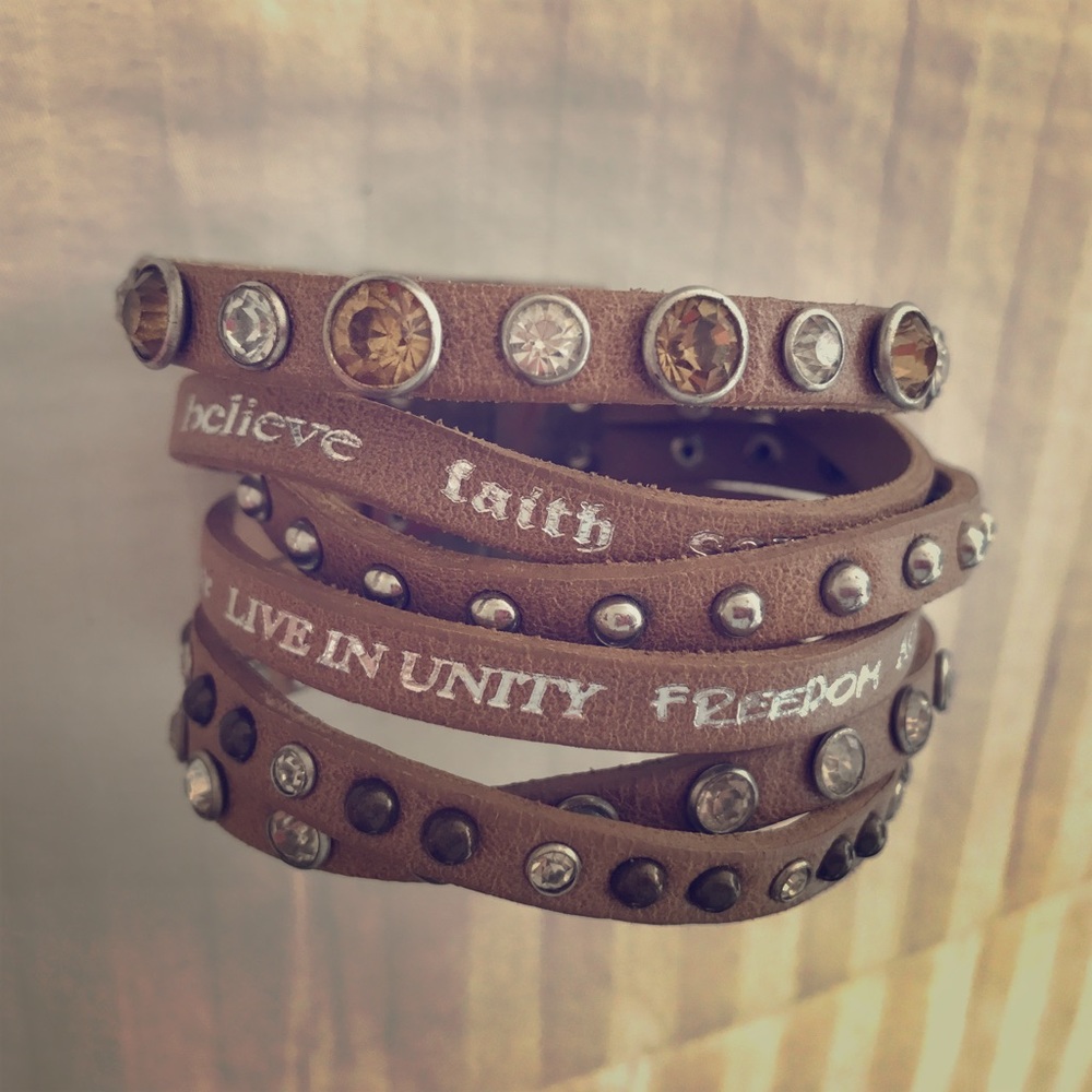 Cuff bracelet by Good Works make a difference