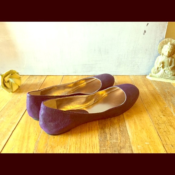 CCO 💘HP!💘Madden STARZ Purple Croc Ballet Flats - Picture 5 of 8