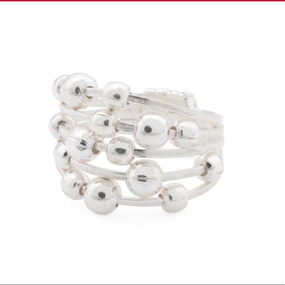 💍 Genuine Sterling Silver Coiled Ring 💎 - Picture 1 of 7