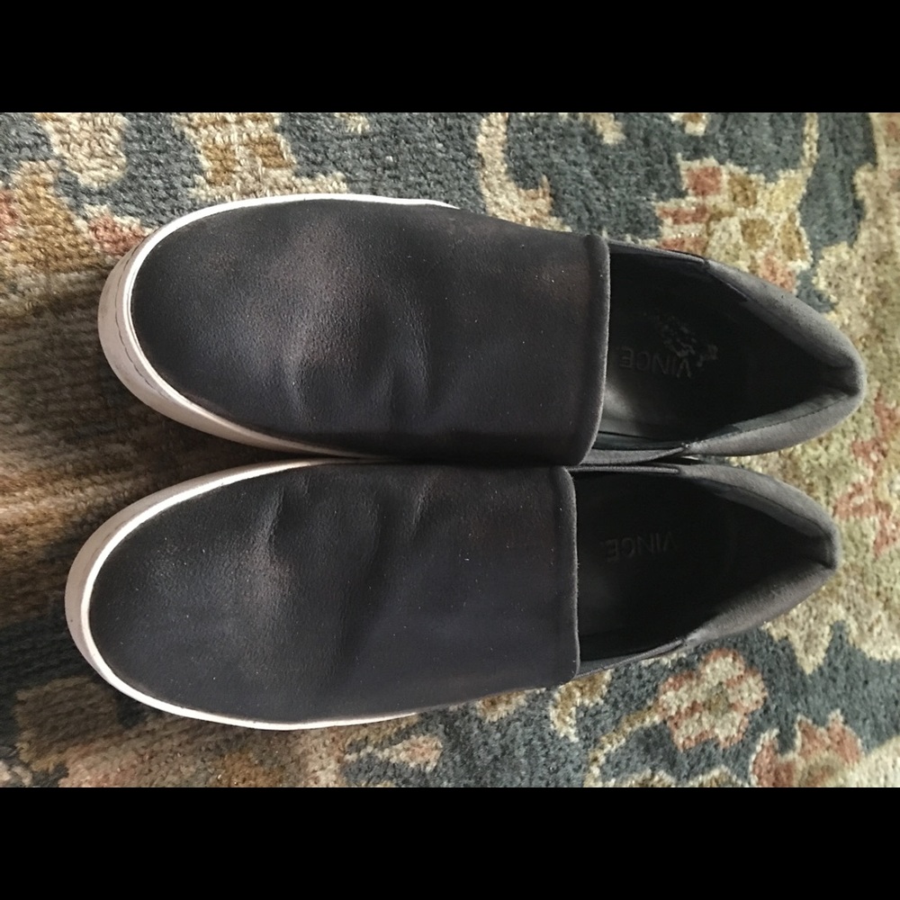 Vince platform tennies