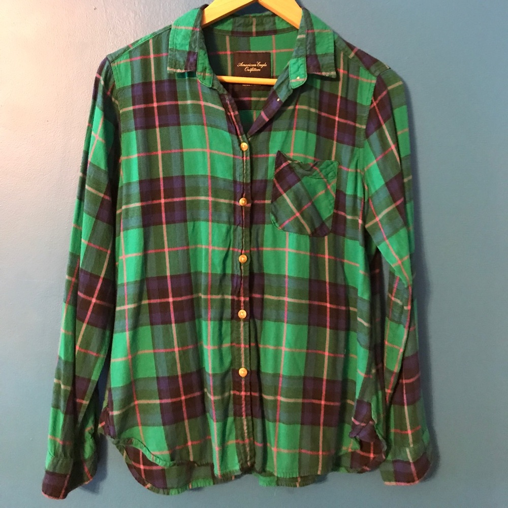 American Eagle button down