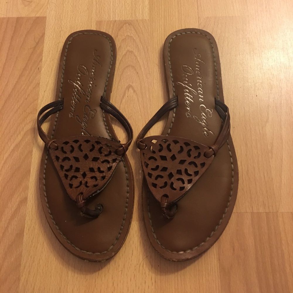 Leather American Eagle Sandals