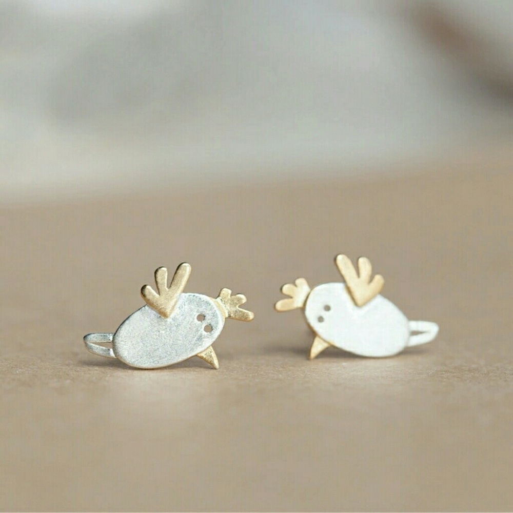 Cute Korean little chicks earrings ( new )