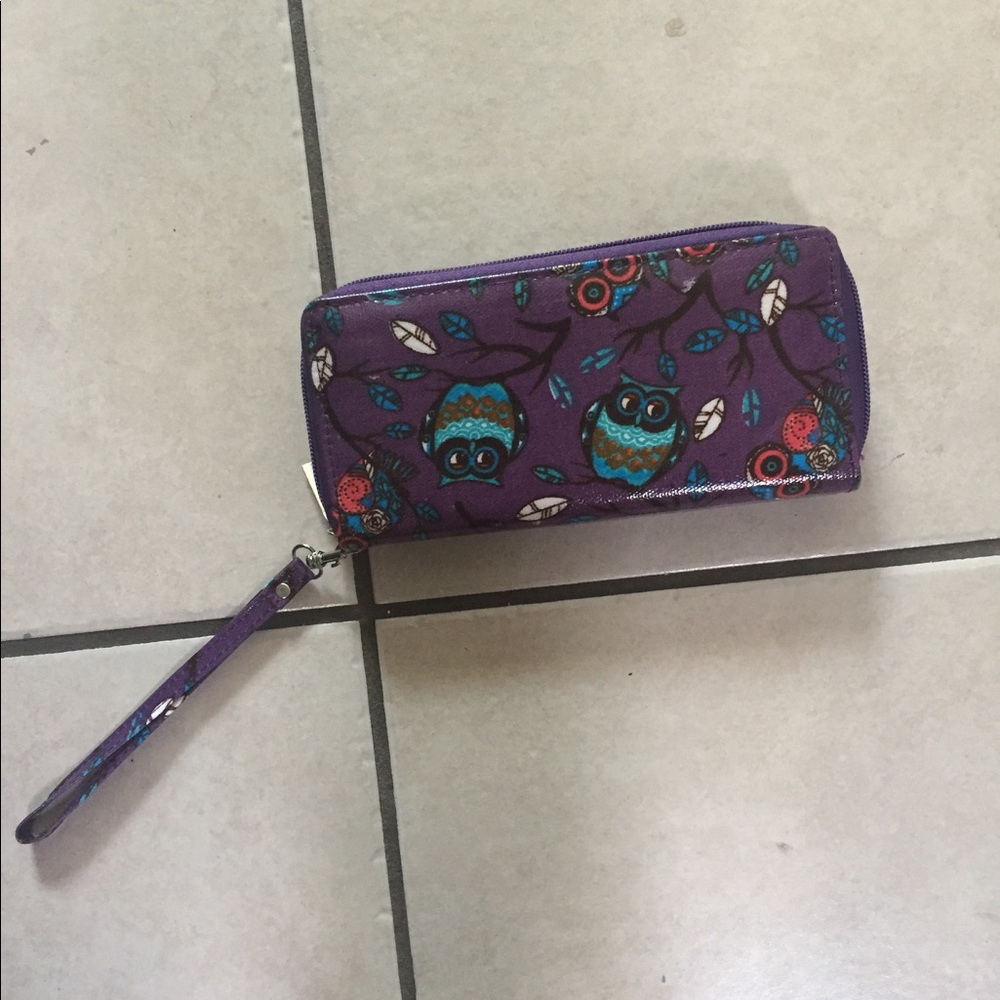 Owl Wallet/Wristlet-Large