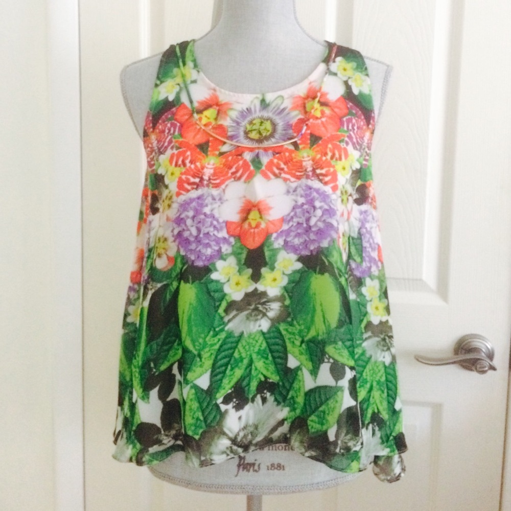 Jennifer Lopez Floral Top