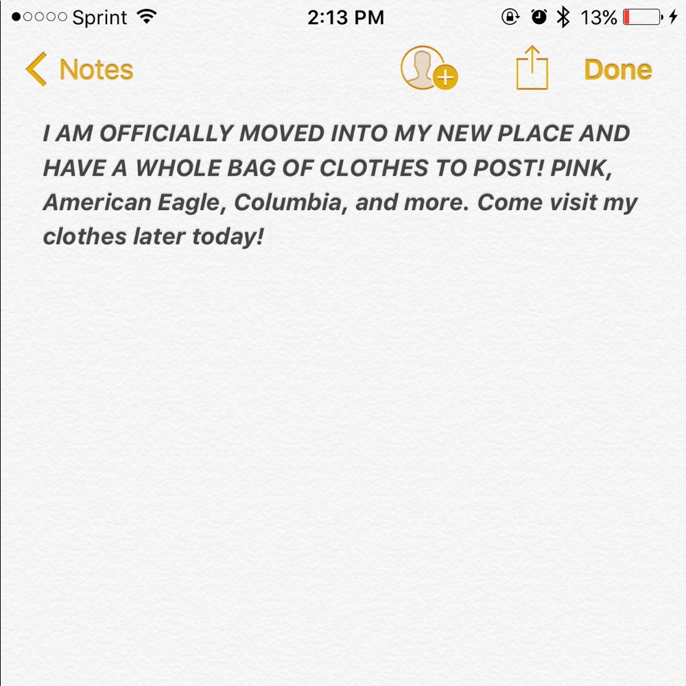 MOVING SALE!
