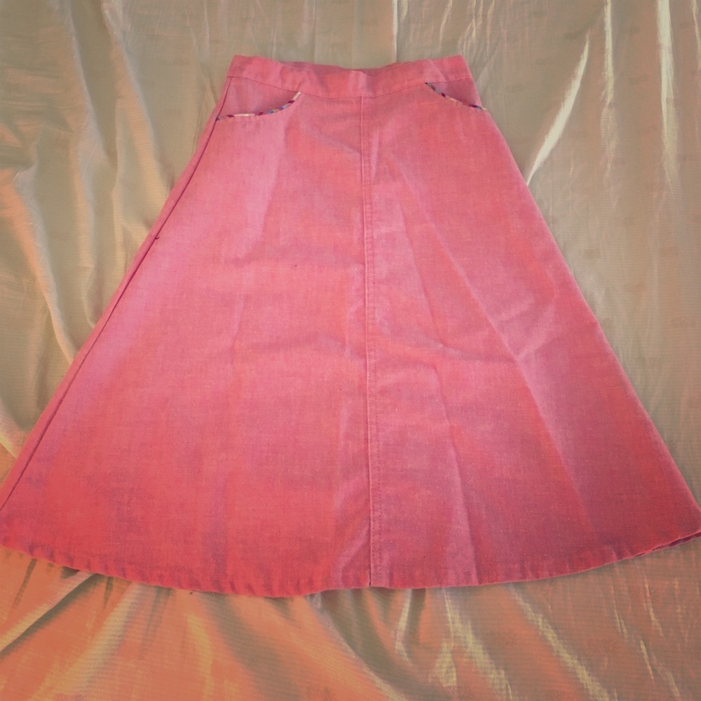 Vintage wrap skirt