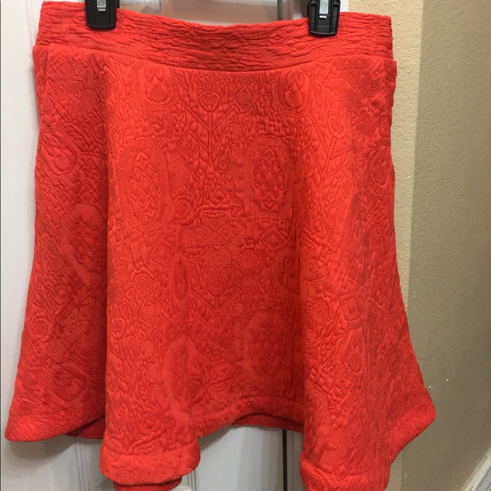 A-line mini skirt