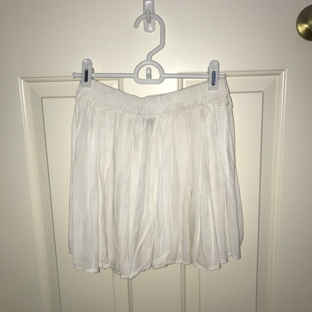 brandy melville white skirt
