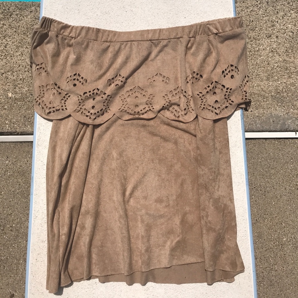 off the shoulder boho shirt