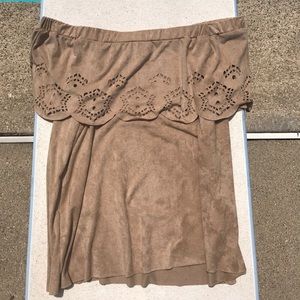 off the shoulder boho shirt