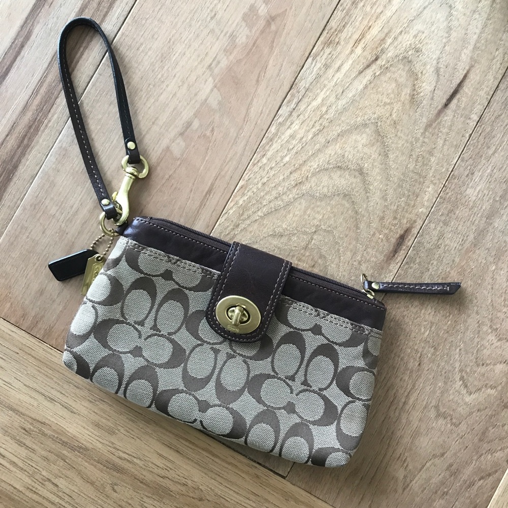 Coach wristlet