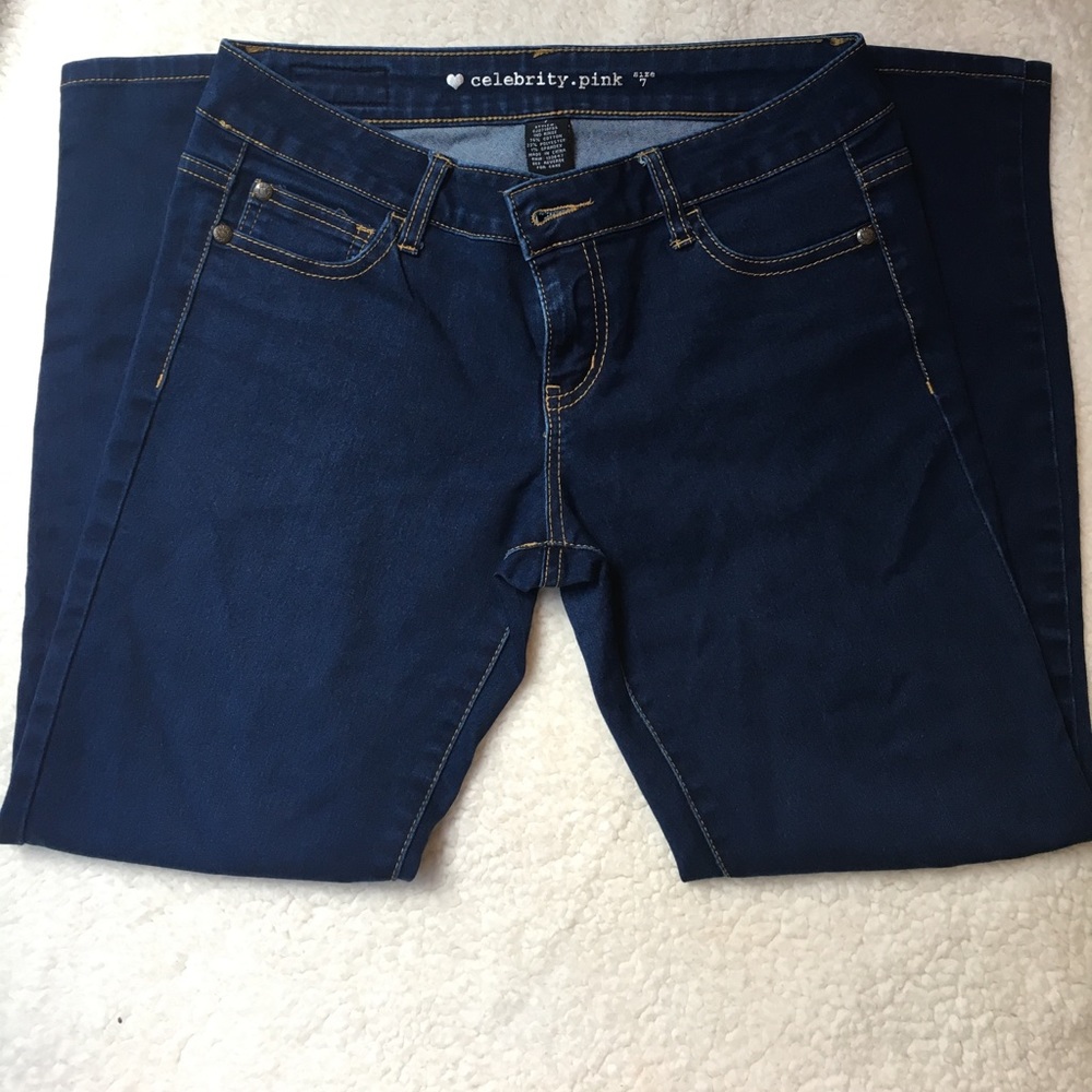 Celebrity Pink Skinny jeans, Size 7