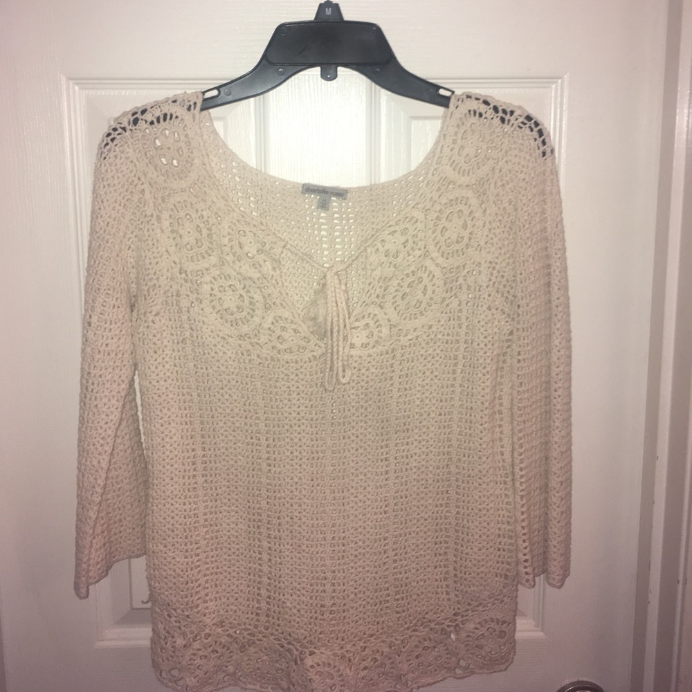 Charlotte Russe Net Shirt