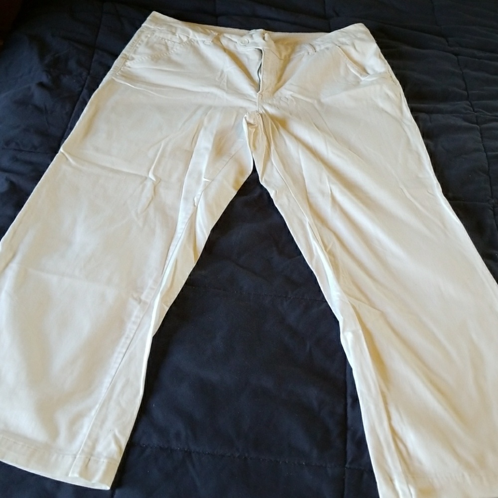 White Christopher & Banks pants