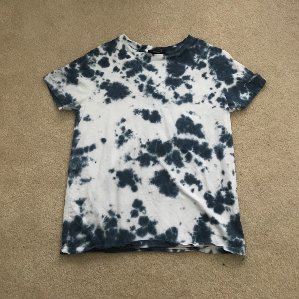 A tie dye shirt