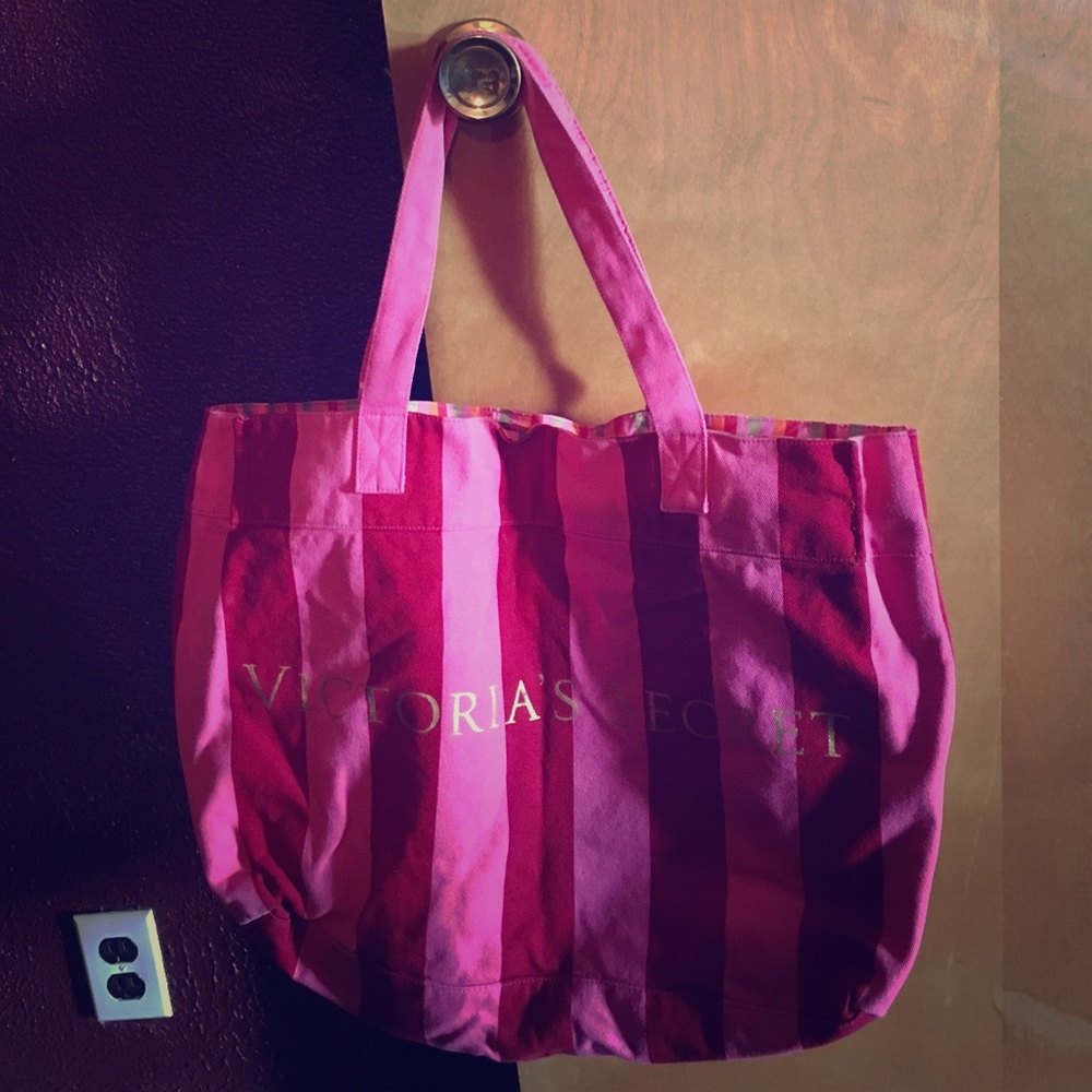Victoria's Secret Pink & Red Tote bag