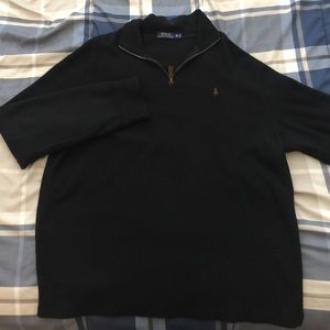 Black Polo Sweater