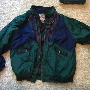 Vintage ski windbreaker