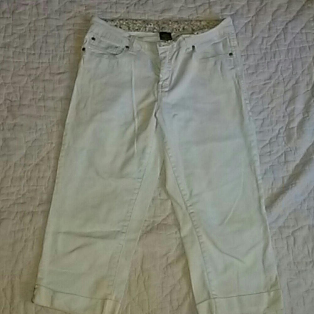 🔝Off-White Womens Cropped Pants🐦