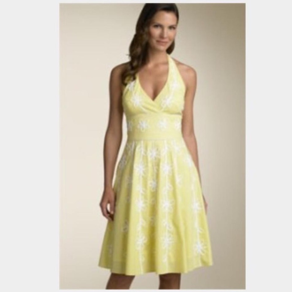 Lilly Pulitzer yellow sundress